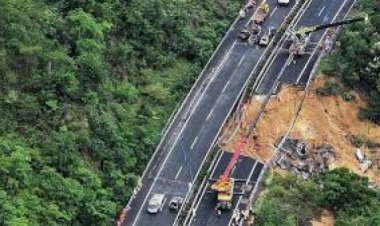 दक्षिणी चीन में राजमार्ग ढहने से कम से कम 36 लोगों की मौत