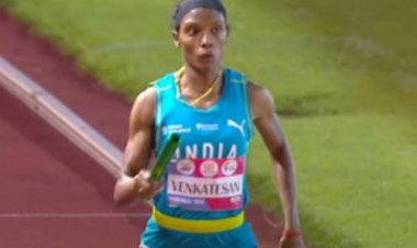 भारत की 4x400 मी मिश्रित रिले टीम ने एशियाई चैंपियनशिप में नया राष्ट्रीय रिकॉर्ड बनाया