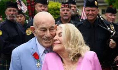 द्वितीय विश्व युद्ध लड़ने वाले पूर्व सैनिक ने 100 साल की उम्र में 96 वर्षीय प्रेमिका से की शादी