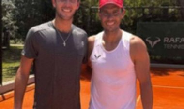 नडाल ने एटीपी टूर वापसी से पहले अभ्यास शुरू किया