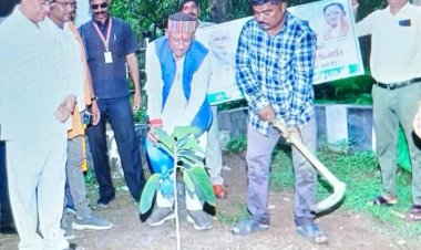 मुख्यमंत्री ने सर्किट हॉउस कसडोल में लगाया बरगद का पौधा