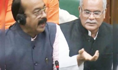 पूर्व मुख्यमंत्री भूपेश बघेल ने सदन में प्रधानमंत्री आवास योजना का मुद्दा उठाया