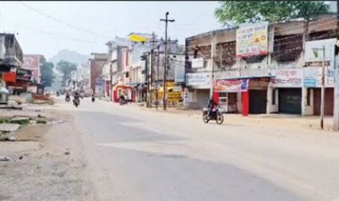 कांकेर में दिखा बंद का असर, दुकानें रही बंद