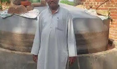 घर पर गोबर गैस से बन रहा खाना:बटियागढ़ के गढ़ोलाखाड़े गांव के किसान ने यूट्यूब से सीखा गैस बनाने का तरीका
