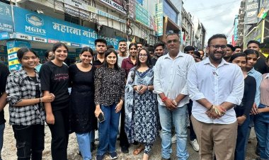 एमपी नगर में फायर सेफ्टी जागरूकता अभियान:आग लगने पर थोड़ी सी समझदारी से बचा सकती है कई जिंदगियां- तन्मय राव