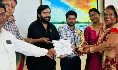 जिला स्तरीय शॉर्ट फिल्म फेस्टिवल प्रतियोगिता का आयोजन:पोषण माह अंतर्गत हुई प्रतियोगिता; गुना के देवांश भार्गव ने पाया पहला स्थान