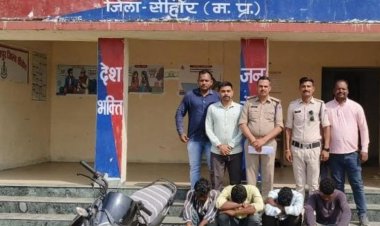 गोपालपुर पुलिस की कार्रवाई:खेतों से मोटर चुराने वाले गिरोह को दबोचा, पूछताछ जारी