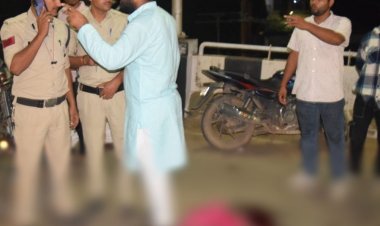 सतना में पुलिसकर्मी को बोलेरो ने कुचला:नए प्लाई ओवर पर सामने से टकराई दो बाइक, प्रधान आरक्षक समेत 3 घायल