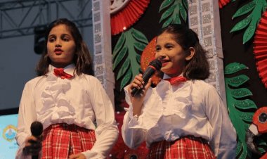 SPS साकेत नगर भोपाल में 'हैप्पीनेस - द जर्नी विदइन':सागराइट्स ने कहानी और नाटक के जरिए दिए प्रेरक संदेश, रंगारंग प्रस्तुतियों ने किया मंत्रमुग्ध