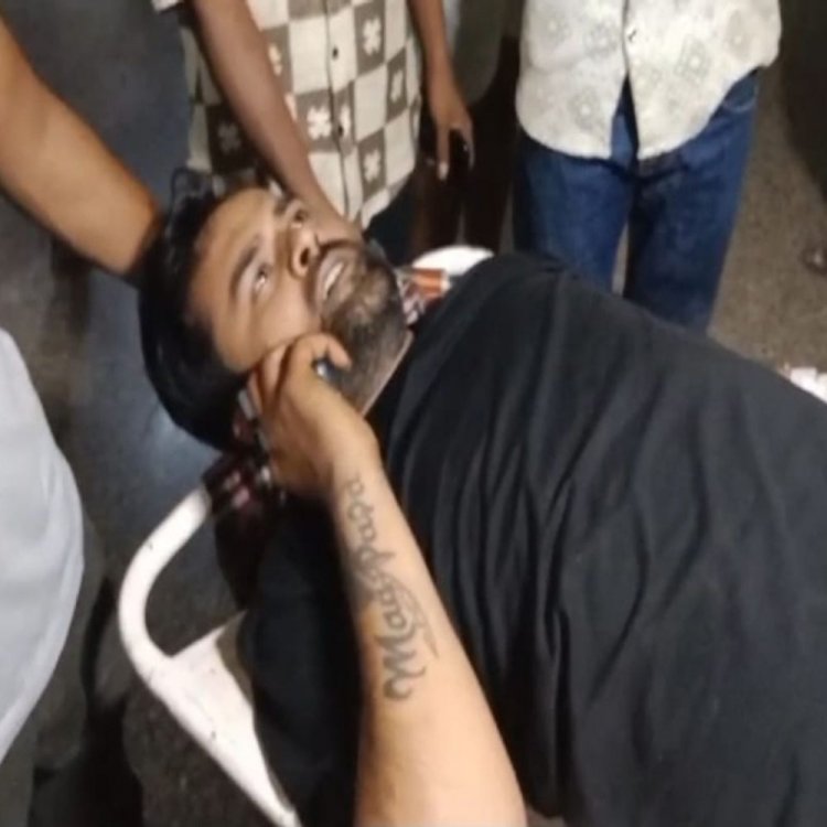 ग्वालियर के जेएएच से पुलिस को चकमा देकर बदमाश भागा:जमीन विवाद में फायरिंग के दौरान घायल हुआ था; पुलिस जवानों की झपकी लगते ही हुआ फरार