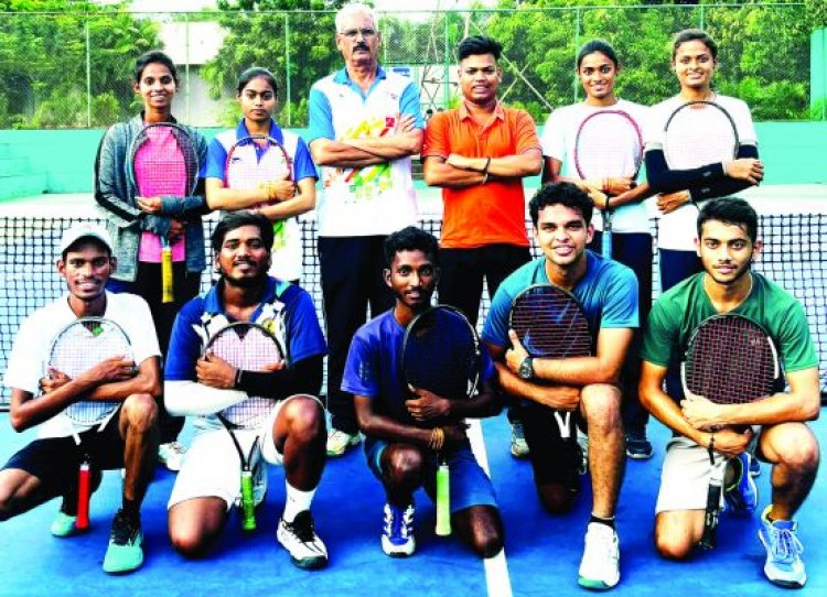 पं. रविवि की दोनों टेनिस टीमें ऑल इंडिया स्पर्धा के लिए हुईं क्वालीफाई