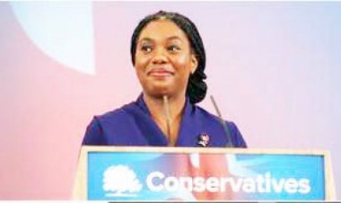 केमी बैडेनोक बनी यूके की कंजर्वेटिव पार्टी की नई लीडर, देश की पहली अश्वेत महिला नेता