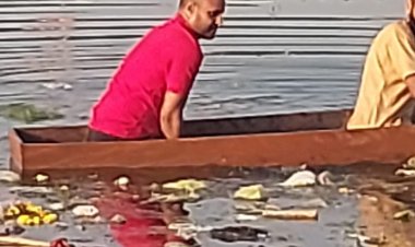 24 दिनों से चल रही क्षिप्रा घाट की सफाई:15 नवंबर को होगा दीप दान और स्वच्छता अभियान का समापन