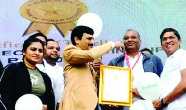 श्री वेंकटेश सुपरस्पेशलिटी हॉस्पिटल का ई•ाी ब्रीद विथ एसवीएच वल्र्ड रिकॉर्ड