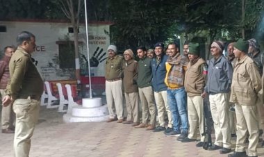 खरगोन पुलिस की कॉम्बिंग गश्त, 22 स्थायी वारंटी पकड़ाए:168 गिरफ्तार वारंटियों को भी दबोचा, 400 से ज्यादा पुलिस कर्मचारी सड़क पर उतरे