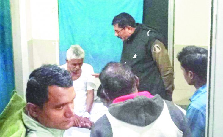 समाधि लेने की तैयारी थी, पुलिस पहुंची, और बाबा को  अस्पताल में कराया भर्ती