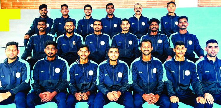 छग सीनियर पुरुष हैंडबाल टीम संघर्षपूर्ण क्वार्टर फाइनल में चंडीगढ़ से हुई पराजित