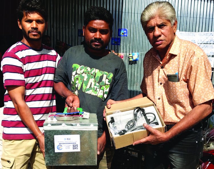 चरामेति की मदद से दिव्यांग शिवकुमार स्वावलंबन की राह