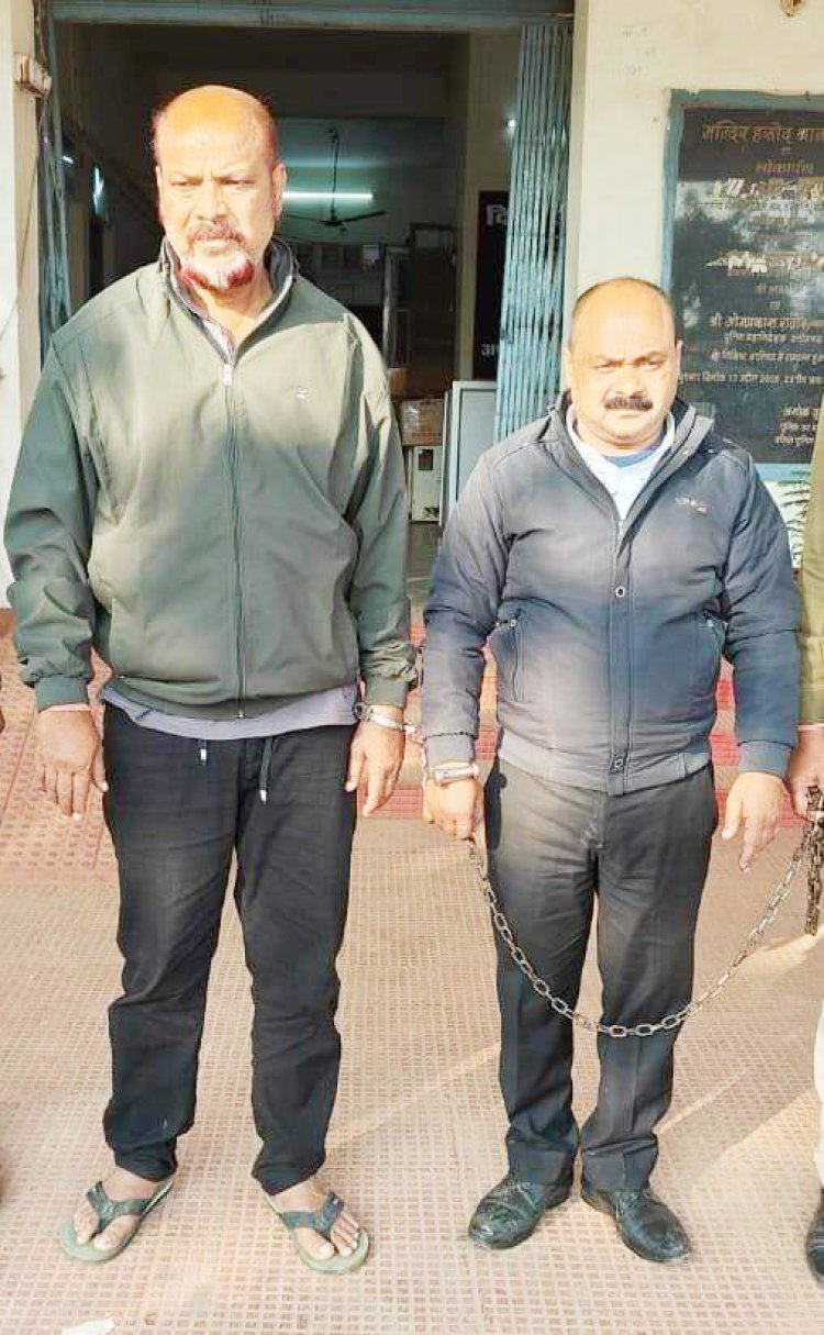 फर्जी विक्रयनामा, दस्तावेज बनाकर पेट्रोल पंप के लिए दो एकड़ जमीन बेचने वाले तीन गिरफ्तार