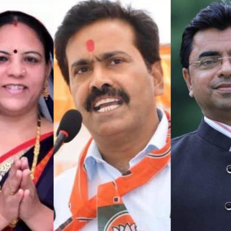 खंडवा संसदीय क्षेत्र के 3 नेता बने भाजपा जिलाध्यक्ष:दो के बीच महज 24 किमी का फासला; तोमर के चुनाव अधिकारी भी अध्यक्ष बन गए