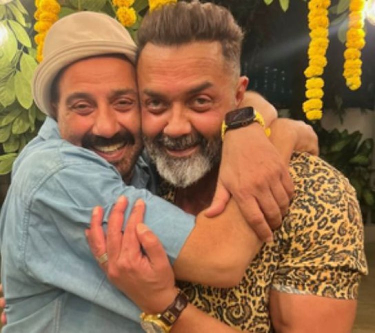 सनी देओल ने छोटे भाई बॉबी को जन्मदिन की शुभकामनाएं दी