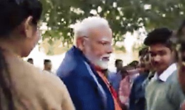 परीक्षा पे चर्चा- PM की स्टूडेंट्स को सीख:कहा- बल्लेबाज का ध्यान बॉल पर होता है, आवाज पर नहीं; उससे सीखें पढ़ाई पर ध्यान लगाना