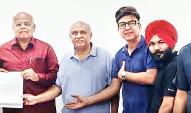 वित्तमंत्री चौधरी को चेंबर ने बजट पर दिए सुझाव