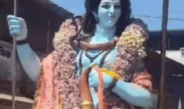 खरगोन में महाशिवरात्रि पर निकली शिव बारात:​​​​​​अघोरी दल के तांडव ने मोहा मन; 7 झांकियों निकाली गई