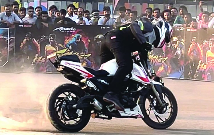 राडा ऑटो एक्सपो में साईं टीवीएस धमाका ऑफर का भव्य आयोजन