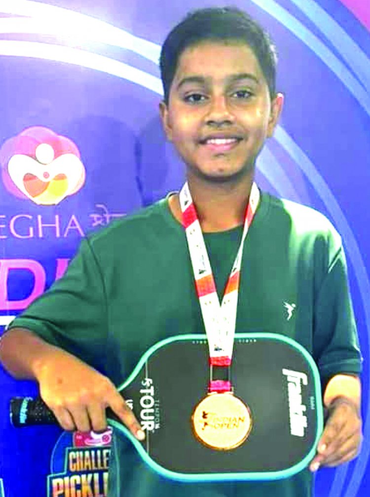 आरिश-वर्शित को राष्ट्रीय पिकलबॉल स्पर्धा में कांस्य