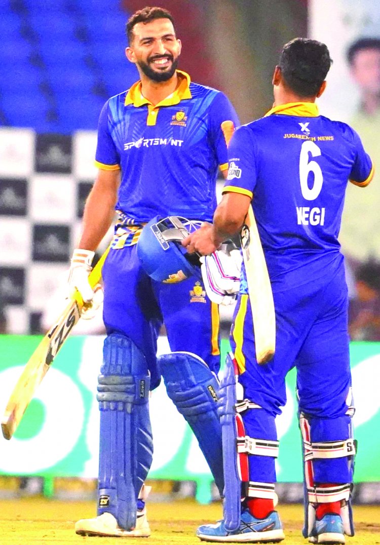 लीजेंड 90 लीग में ऋषि धवन का शानदार 99, छत्तीसगढ़ वॉरियर्स पहुंचा फाइनल में