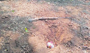 नक्सल विस्फोटक को जवानों ने किया नष्ट